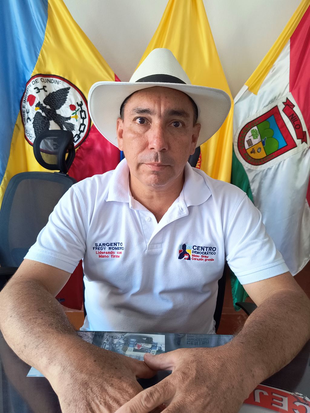 Retrato de Fredy Alberto Romero